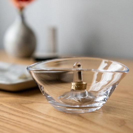 Simon Pearce Champlain Ring Holder in Gift Boxed