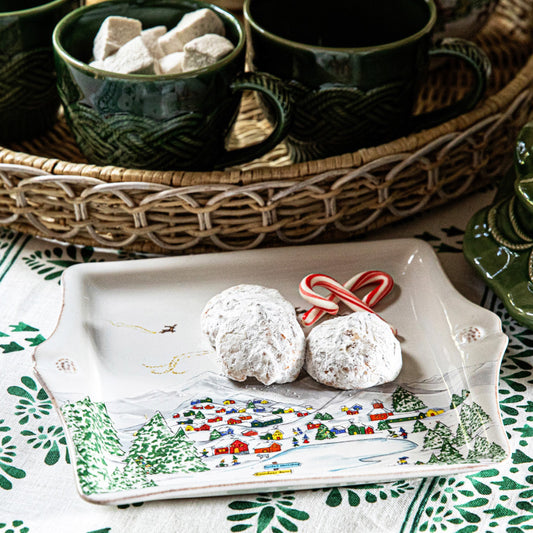 Juliska Berry & Thread North Pole 10" Cookie Tray