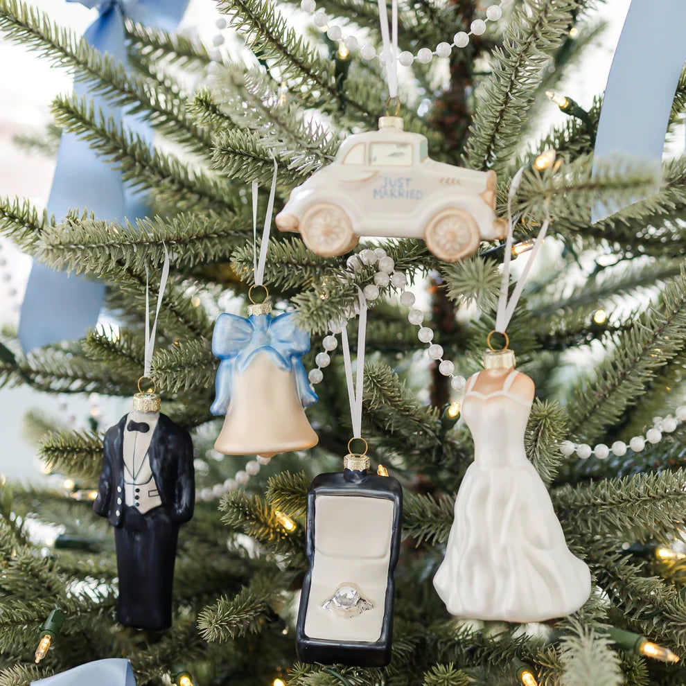 Heirloom Bridal Ornament Set