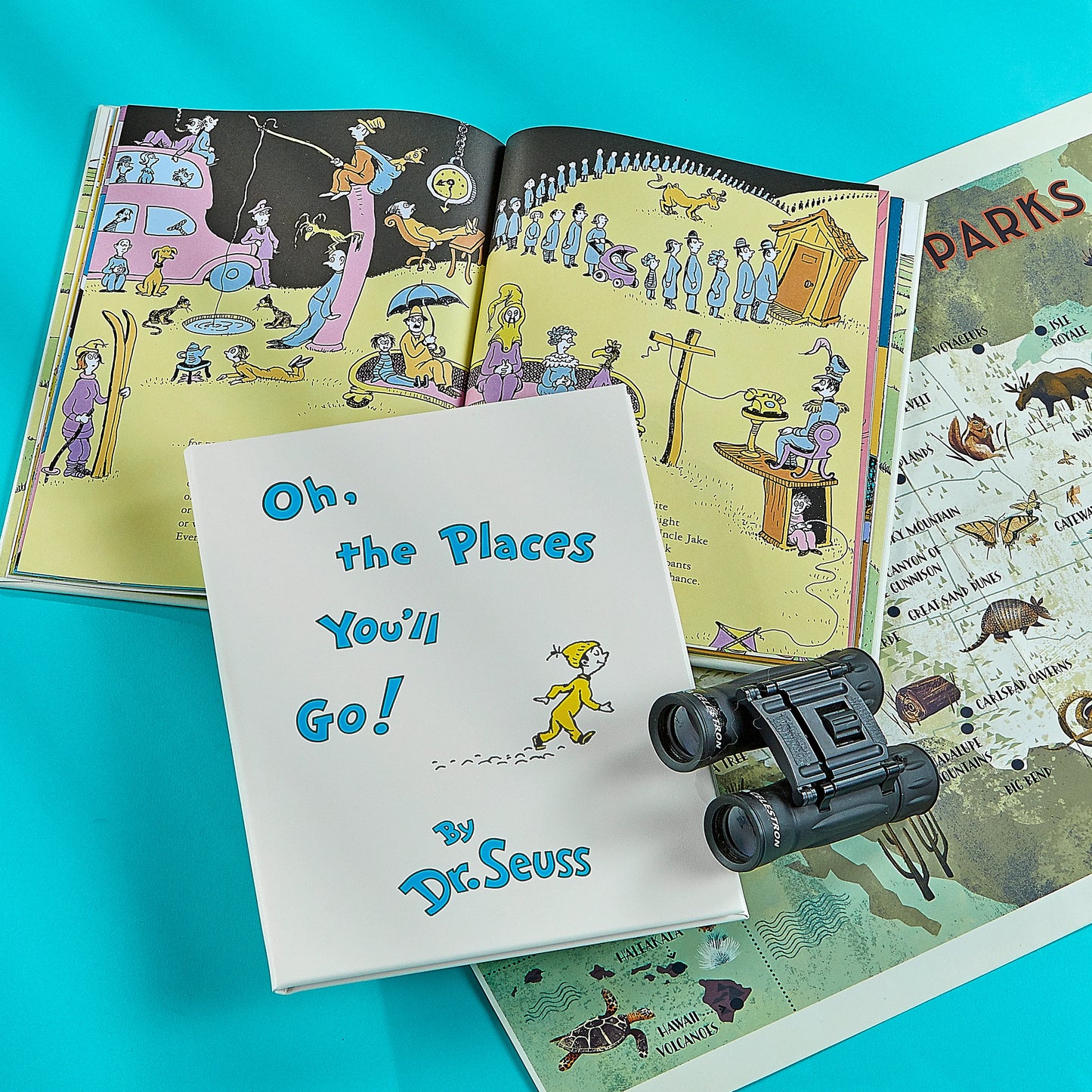 Oh the Places You Will Go! Leather Edition