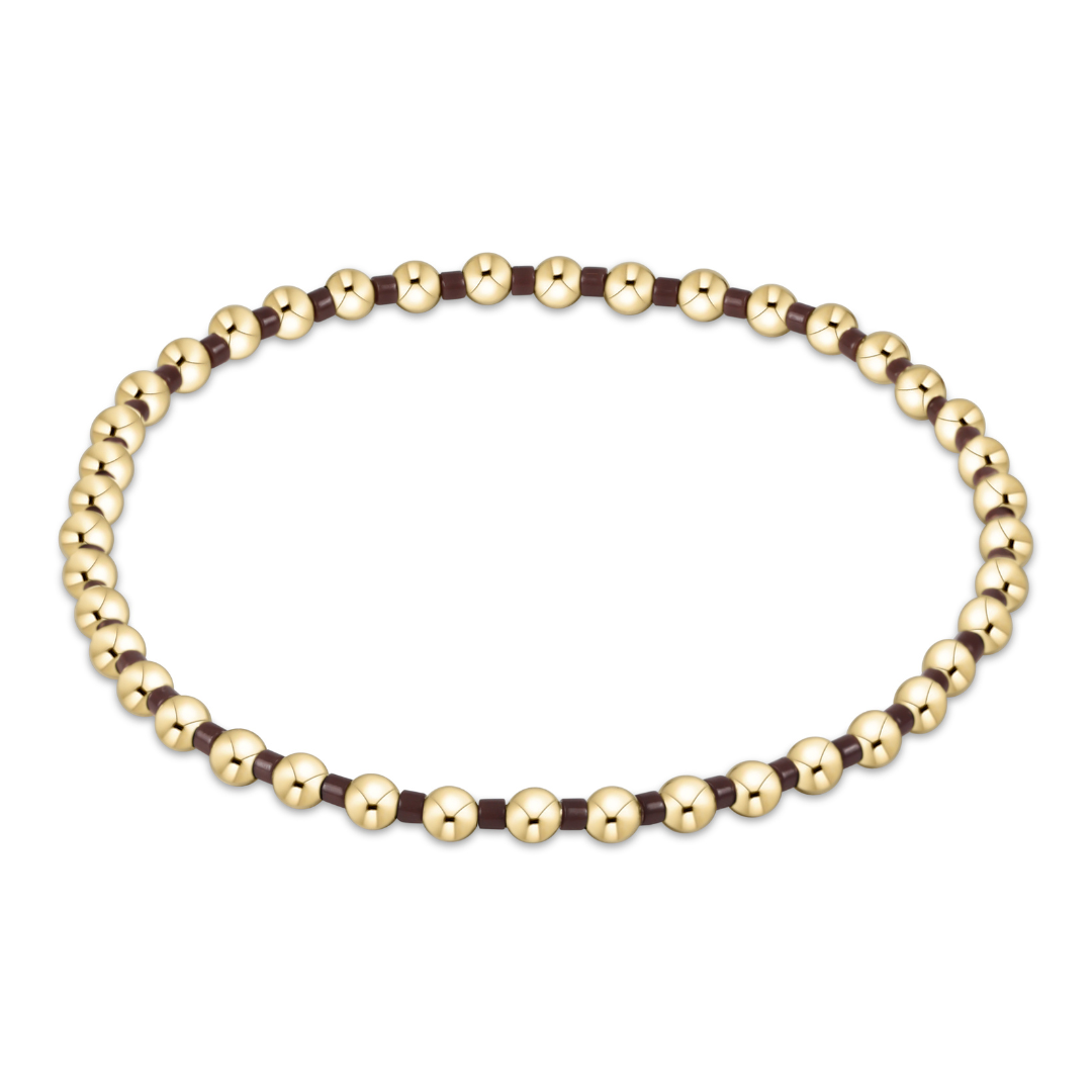 enewton Hope Grateful Pattern, Chocolate