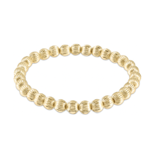 enewton Extends - Dignity Gold 6mm Bead Bracelet