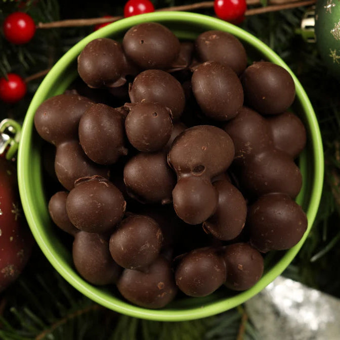 Bear Food Double Dip Dark Chocolate Gourmet Peanuts