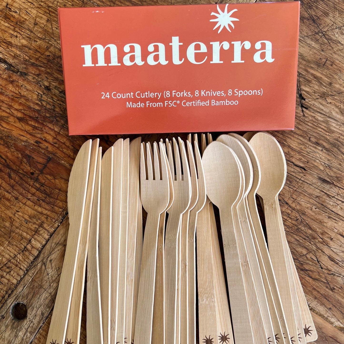 Bamboo Disposable Utentils