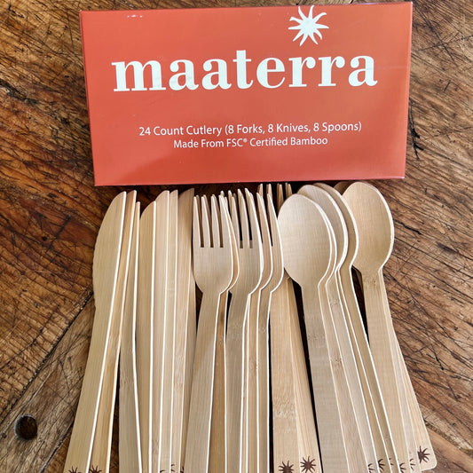 Bamboo Disposable Utentils