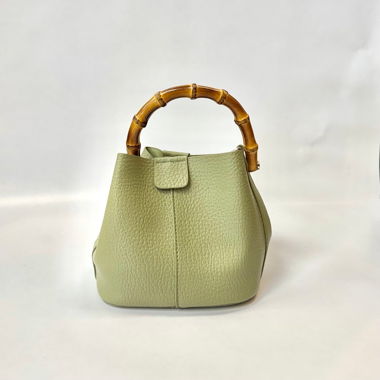 Bamboo Handle Handbag