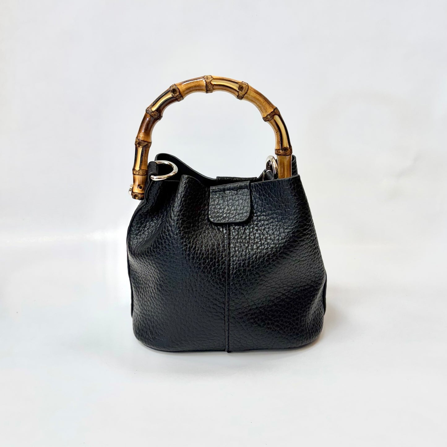 Bamboo Handle Handbag