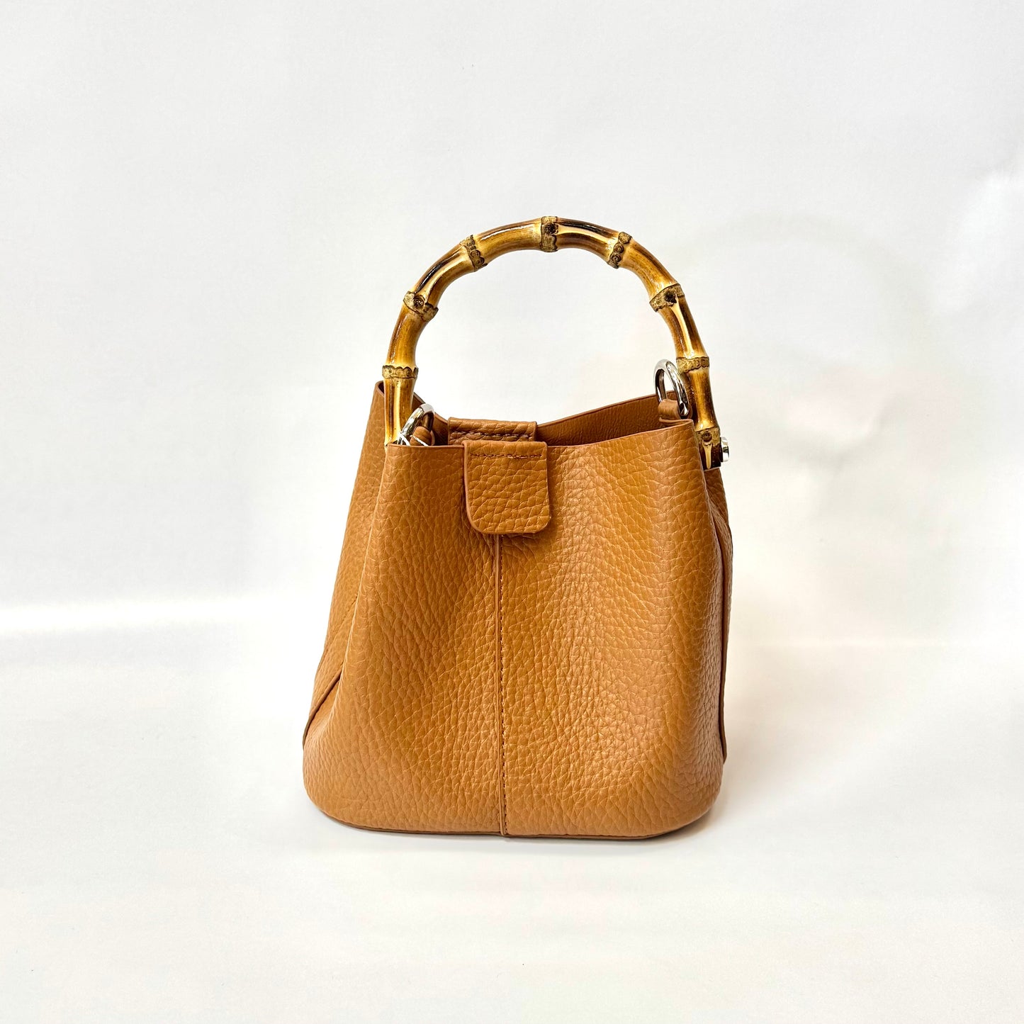 Bamboo Handle Handbag