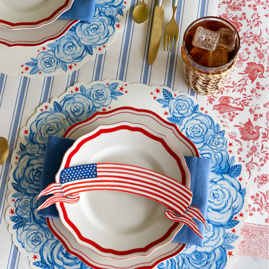 Red Regal Peacock Runner