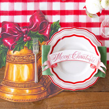 Die-cut Christmas Bells Placemats