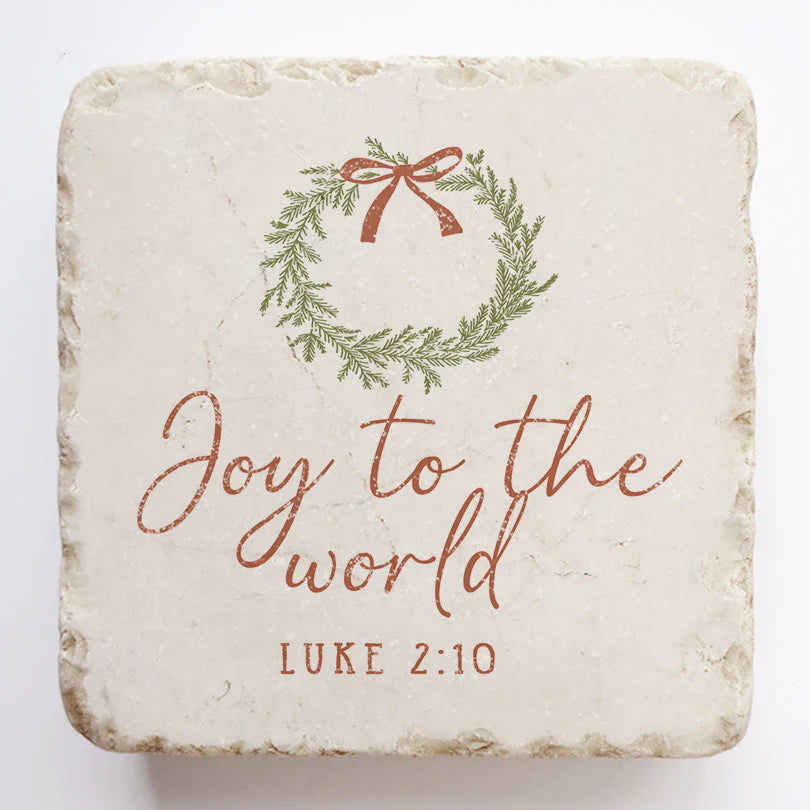 Luke 2:10 Scripture Stone, Twelve Stone Art