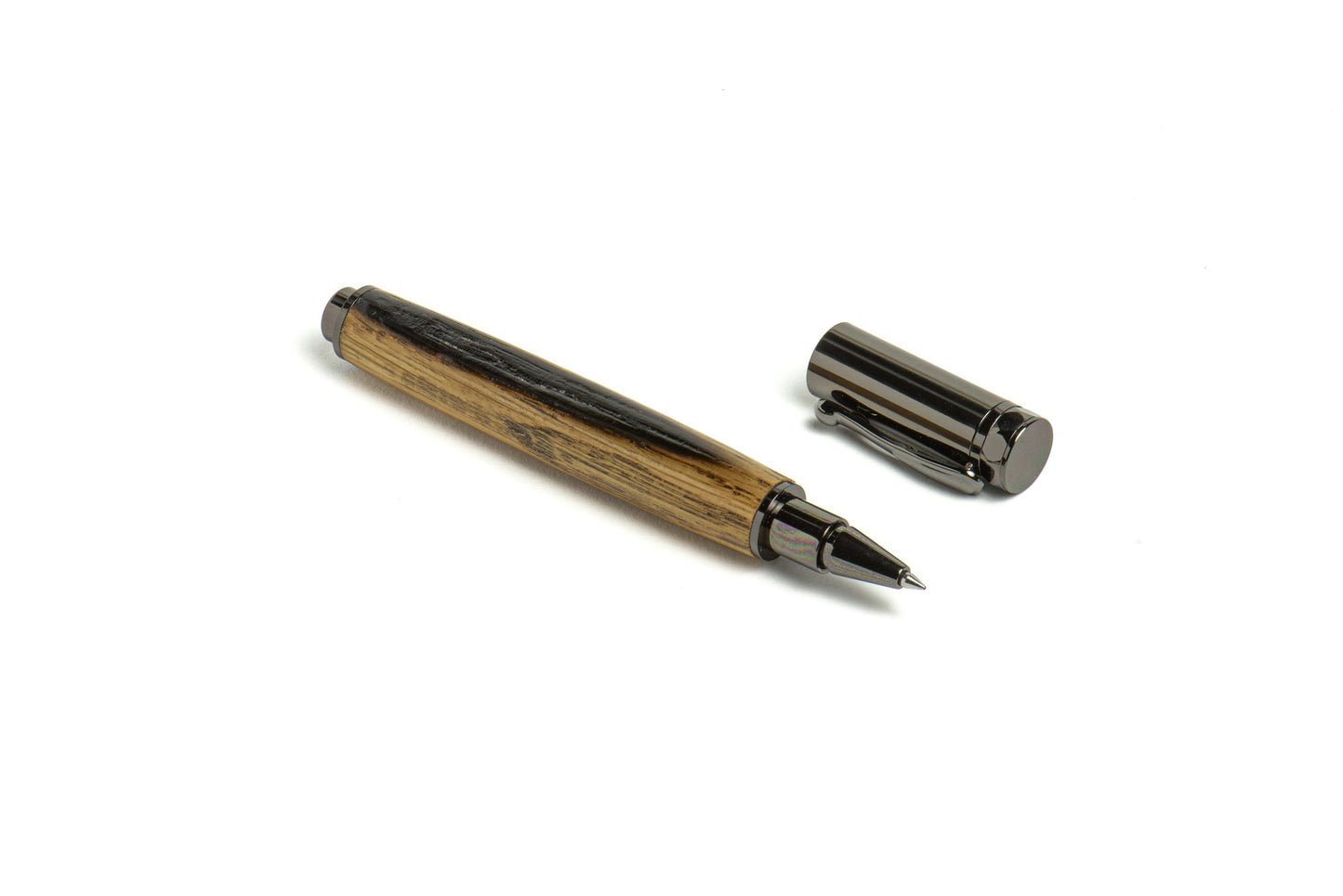 Kentucky Bourbon Barrel Gun Metal Magnetic Rollerball