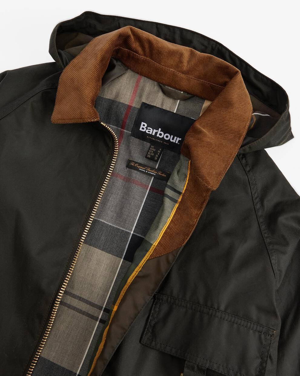 Barbour Women's Barbour Highclere Wax Jacket in Olive