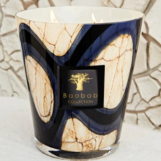 Stones Lazuli Scented Candle | Baobab Collection