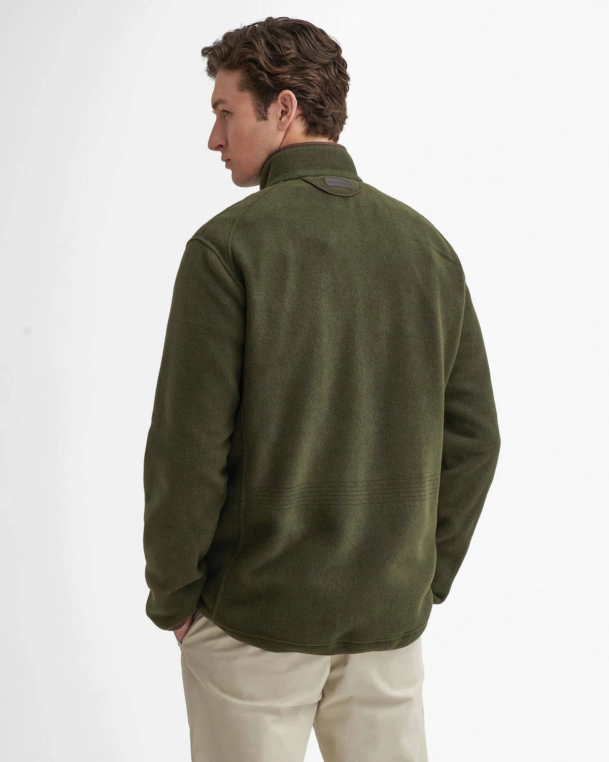Barbour Men's Langdale Fleece Jacket in Forest