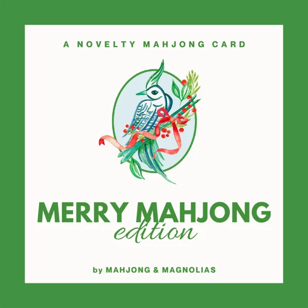 Merry Edition Novelty Mahjong Card