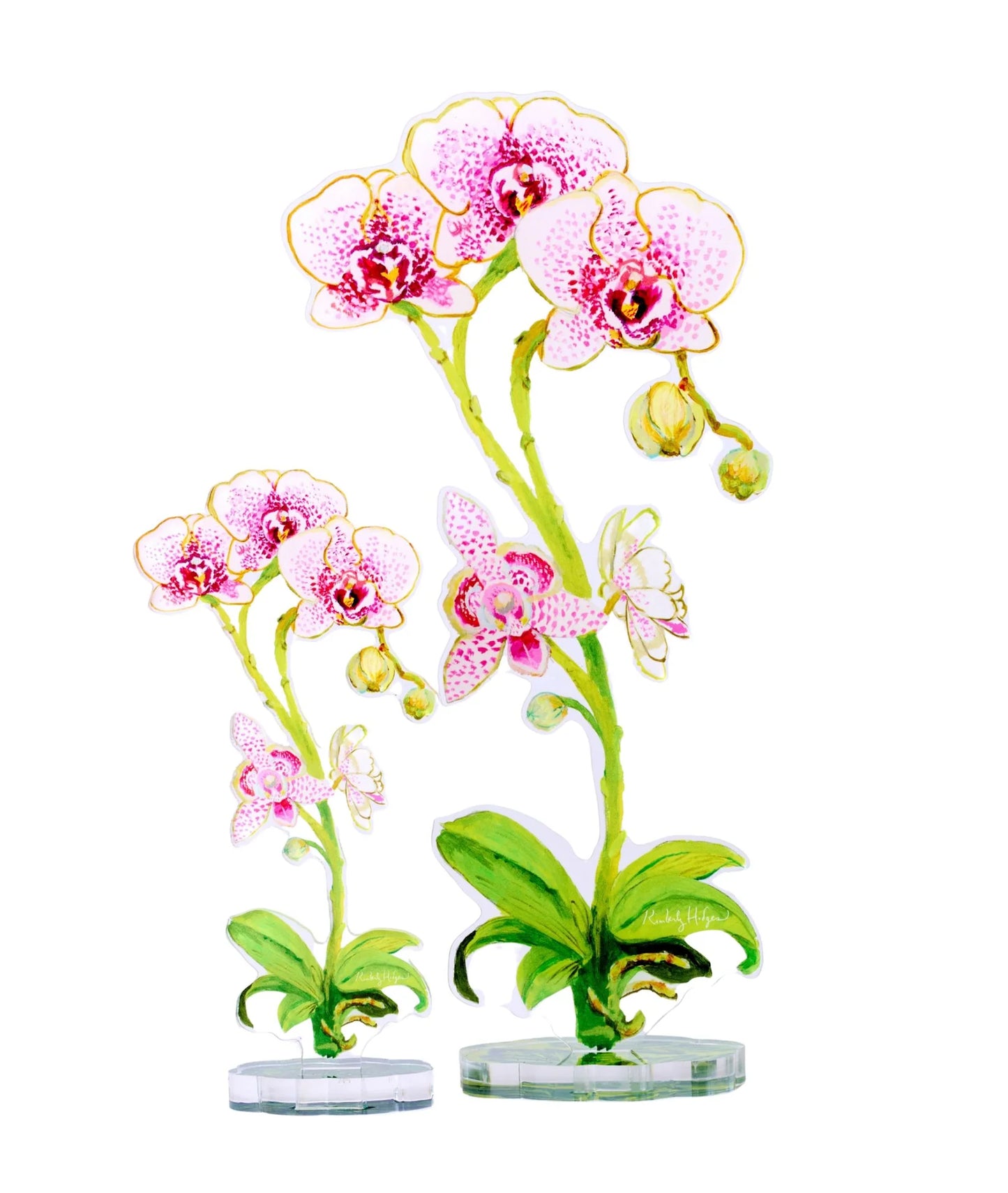 Moon Orchid Small Acrylic Flower