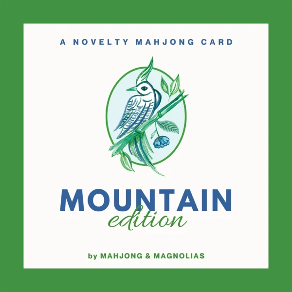 Mountain Edition Novelty Mahjong Card
