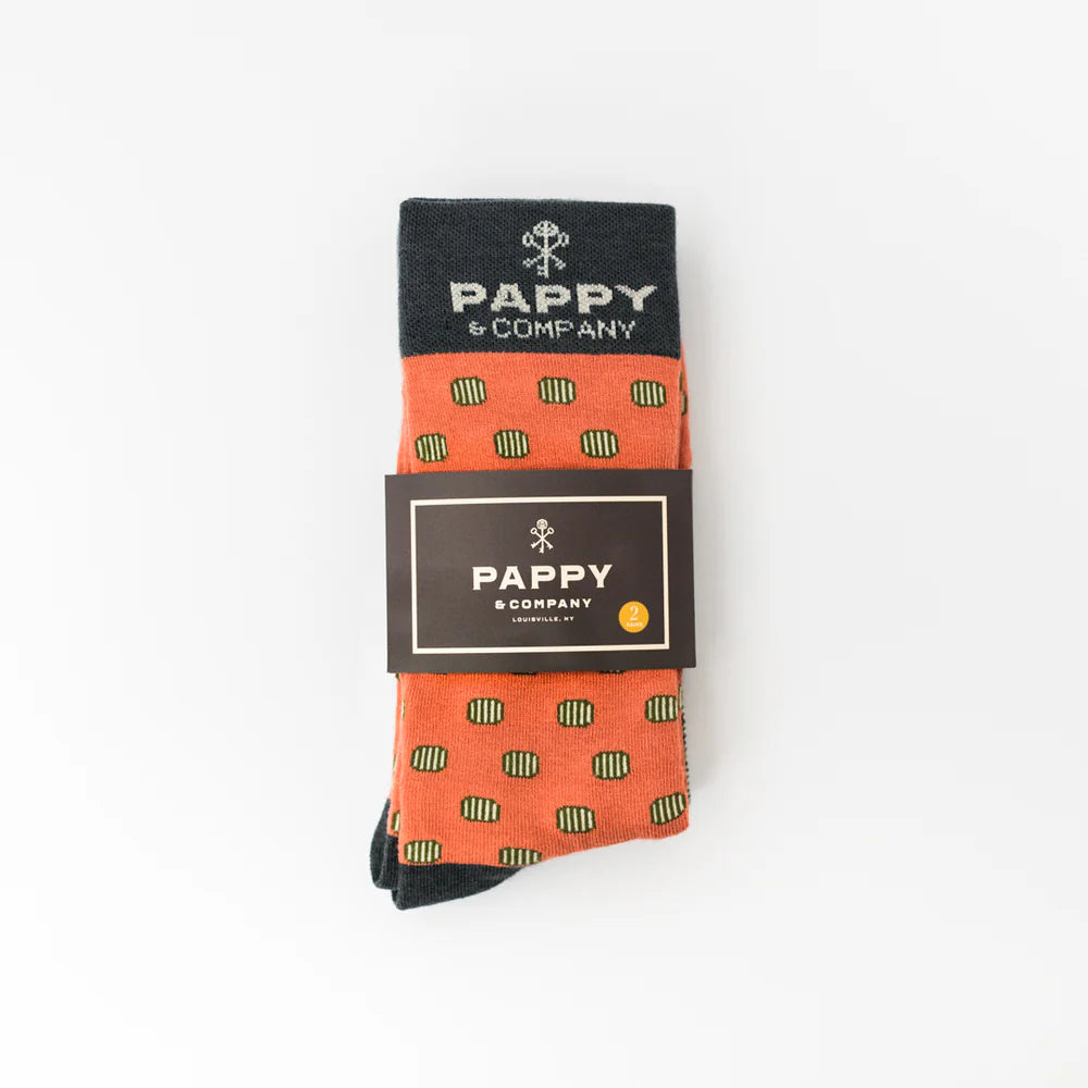 Pappy & Co. Barrels & Bottles Sock Set