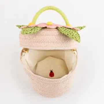 Flower Pot Basket Bag