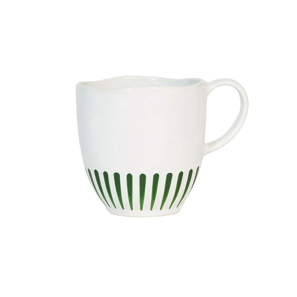 Juliska Sitio Stripe Basil Mug