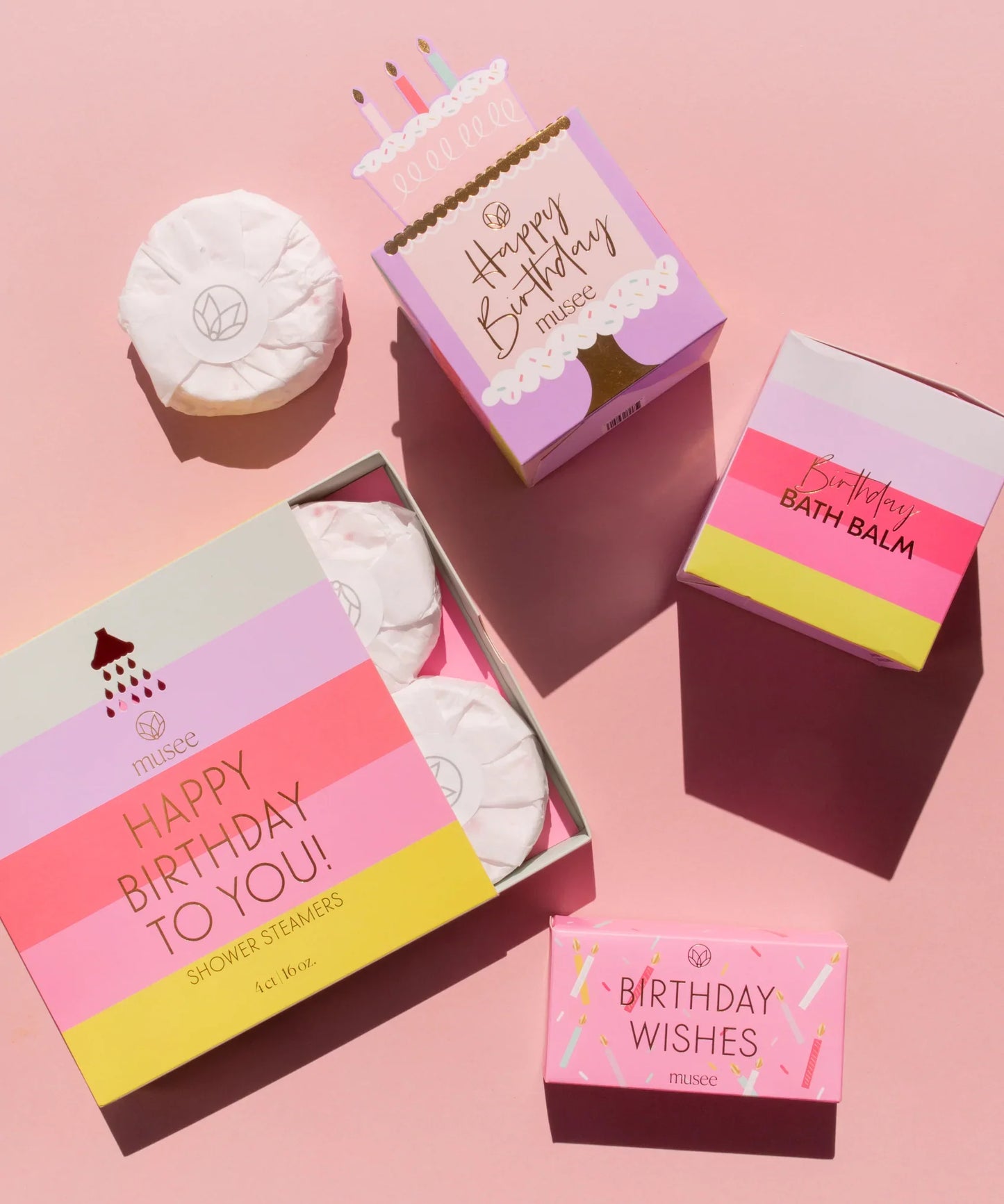 Musee Birthday Cake Boxed Balm Set