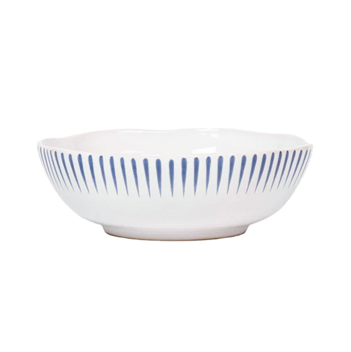 Juliska Sitio Stripe Delft Blue Coupe Bowl