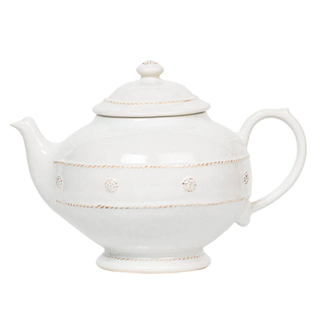 Juliska Berry & Thread Whitewash Tea Pot