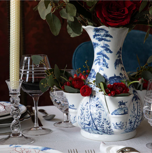 Juliska Country Estate Delft Blue 11.5" Tulipiere Vase