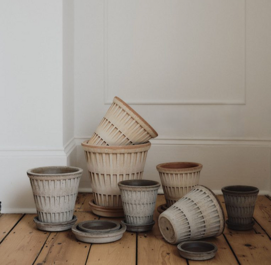 Berg's Potter Raw Grey Pantheon Pot