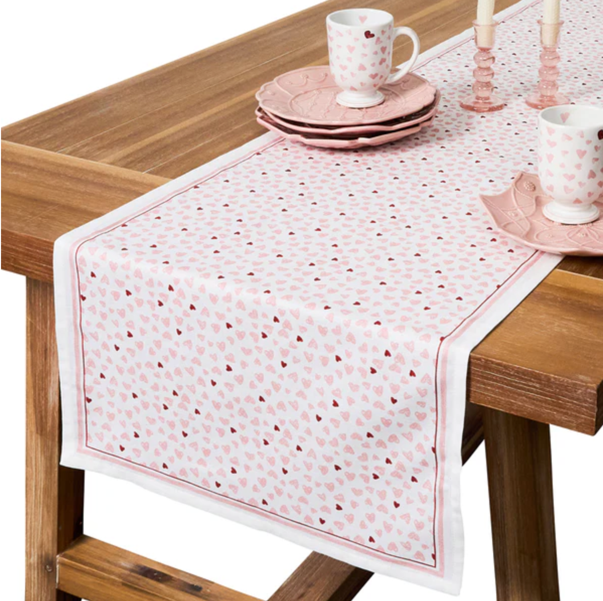 Love You More Table Runner, Juliska