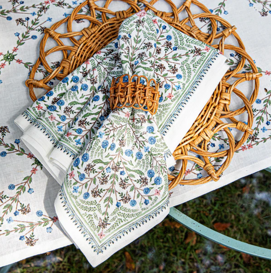 Juliska Villa Seville Chambray Napkins (Set of 4)