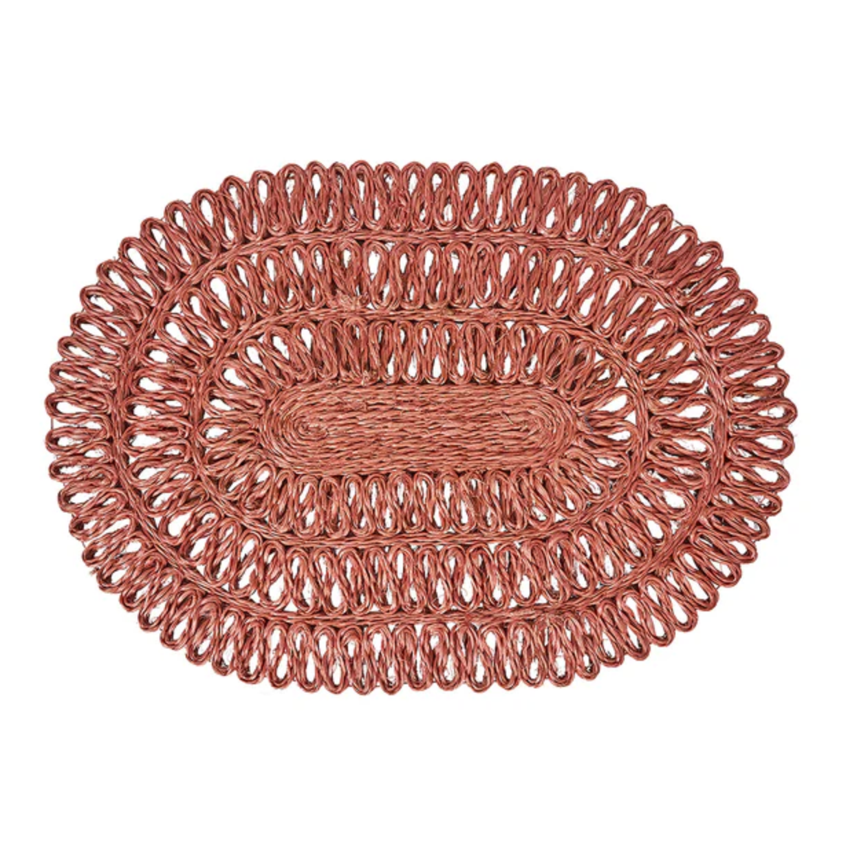 Juliska Straw Loop Oval Placemat (Set of 4)