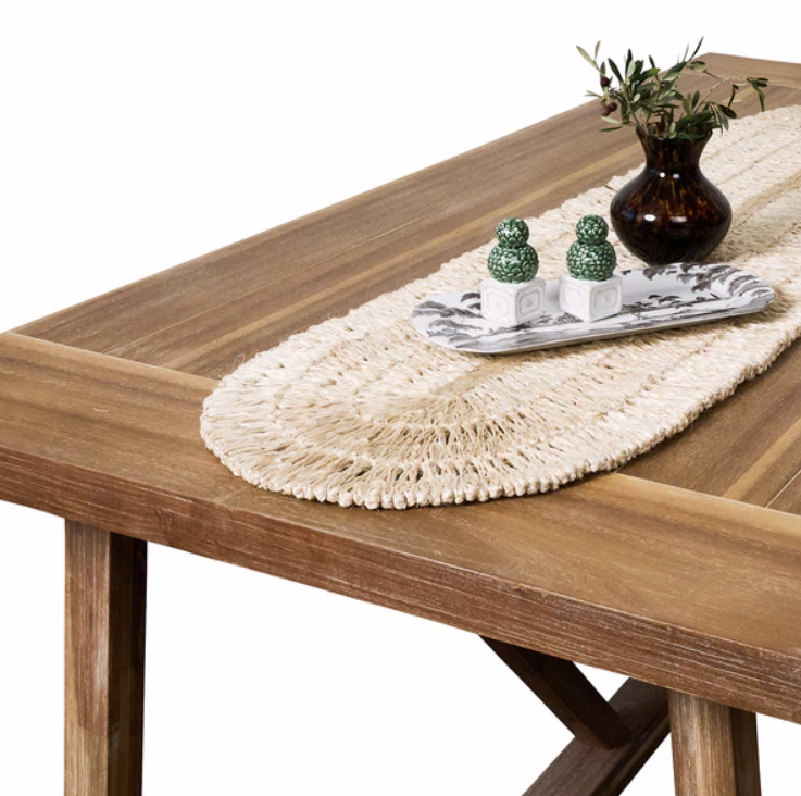 Straw Loop Runner, Juliska