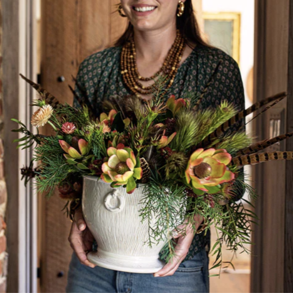 Juliska Blenheim Oak 9" Cachepot