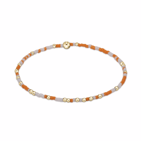 Enewton UT Gameday Beaded Hope Unwritten Bracelet Orange & White