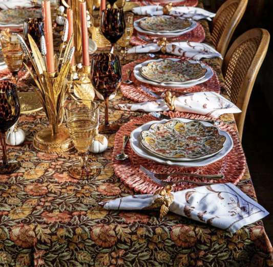 Juliska Willa Amber Tablecloth