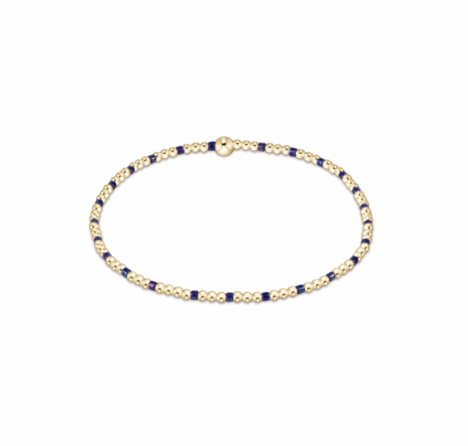 enewton Hope Sincerity Pattern 2mm, Blue Metallic