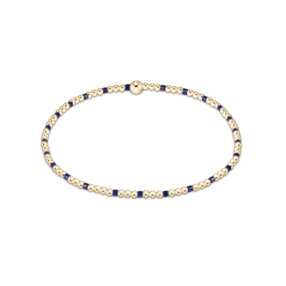 enewton Hope Sincerity Pattern 2mm, Blue Metallic