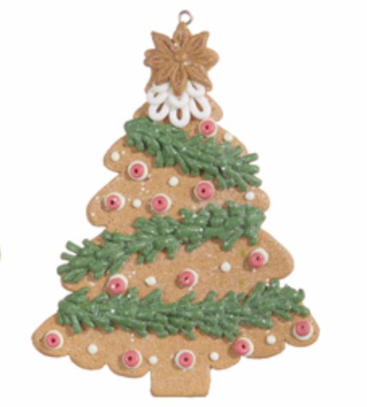 5" Holiday Gingerbread Ornament