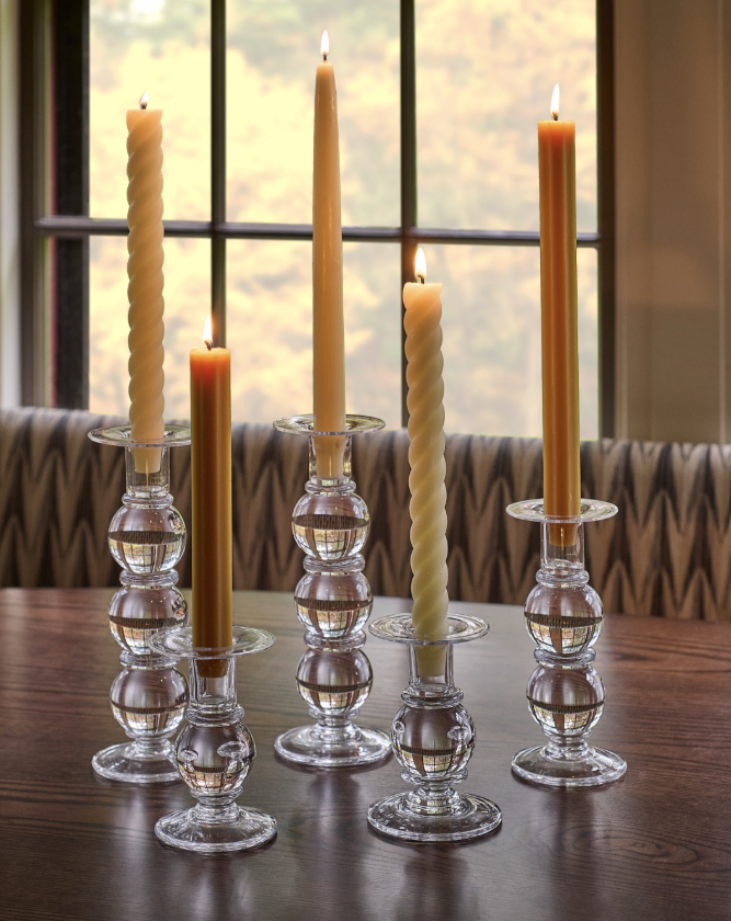 Simon Pearce Hartland Candlestick, Small