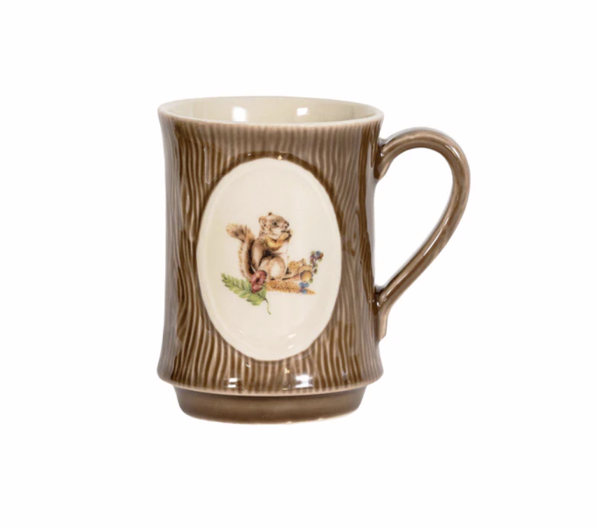Juliska Forest Walk Animal Mug (Assort. Set of 4)