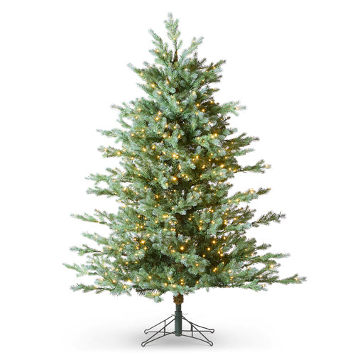 5.5' Colorado Blue Spruce Tree with Color LED Lights