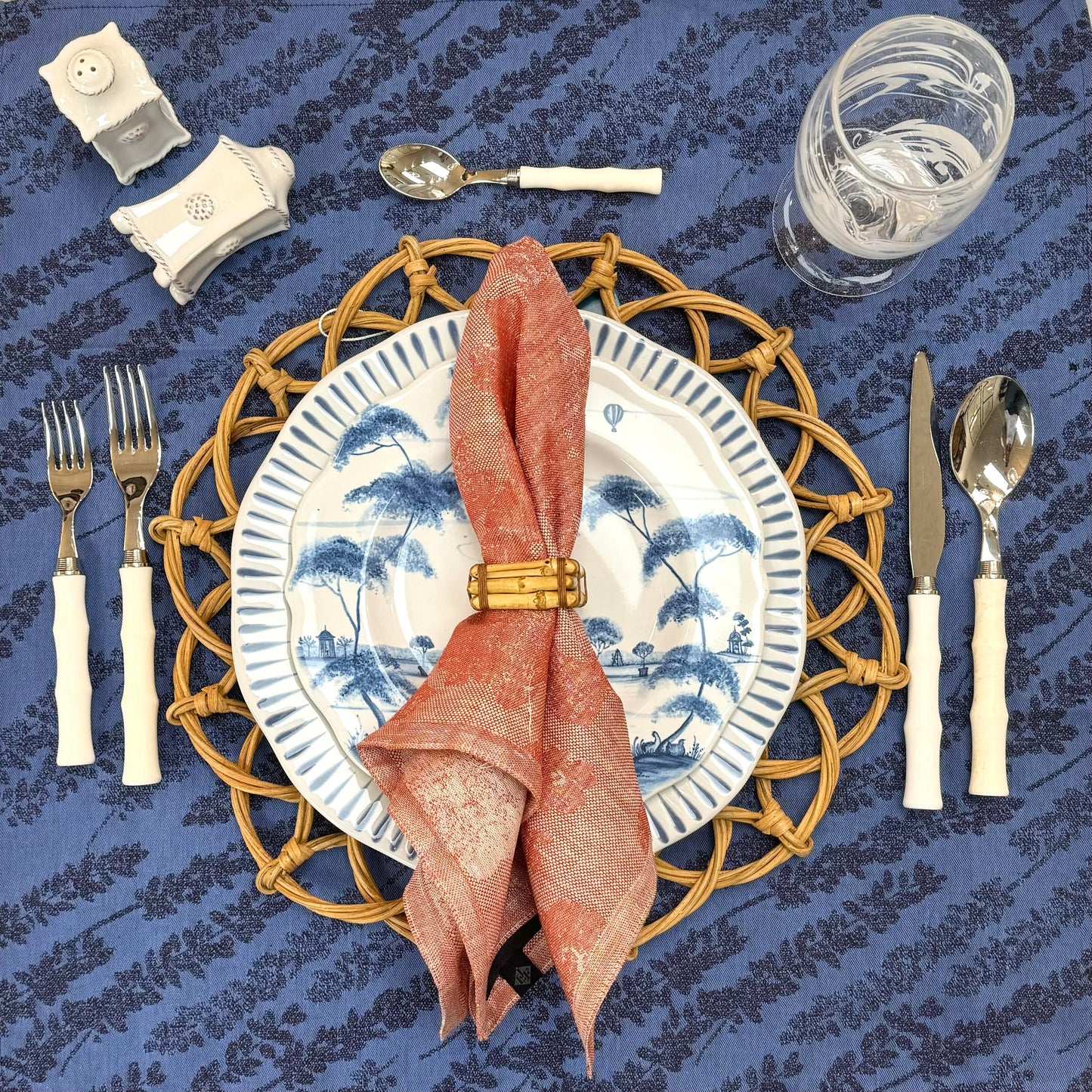 Juliska Berry & Thread Whitewash Salt & Pepper Set