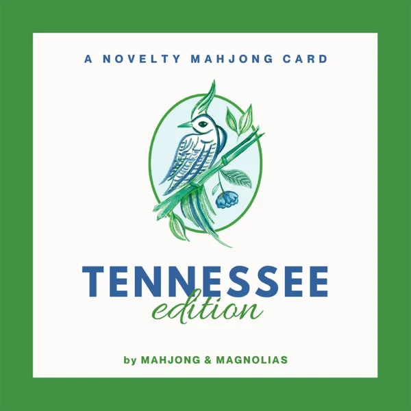 Tennessee Edition Novelty Mahjong Card