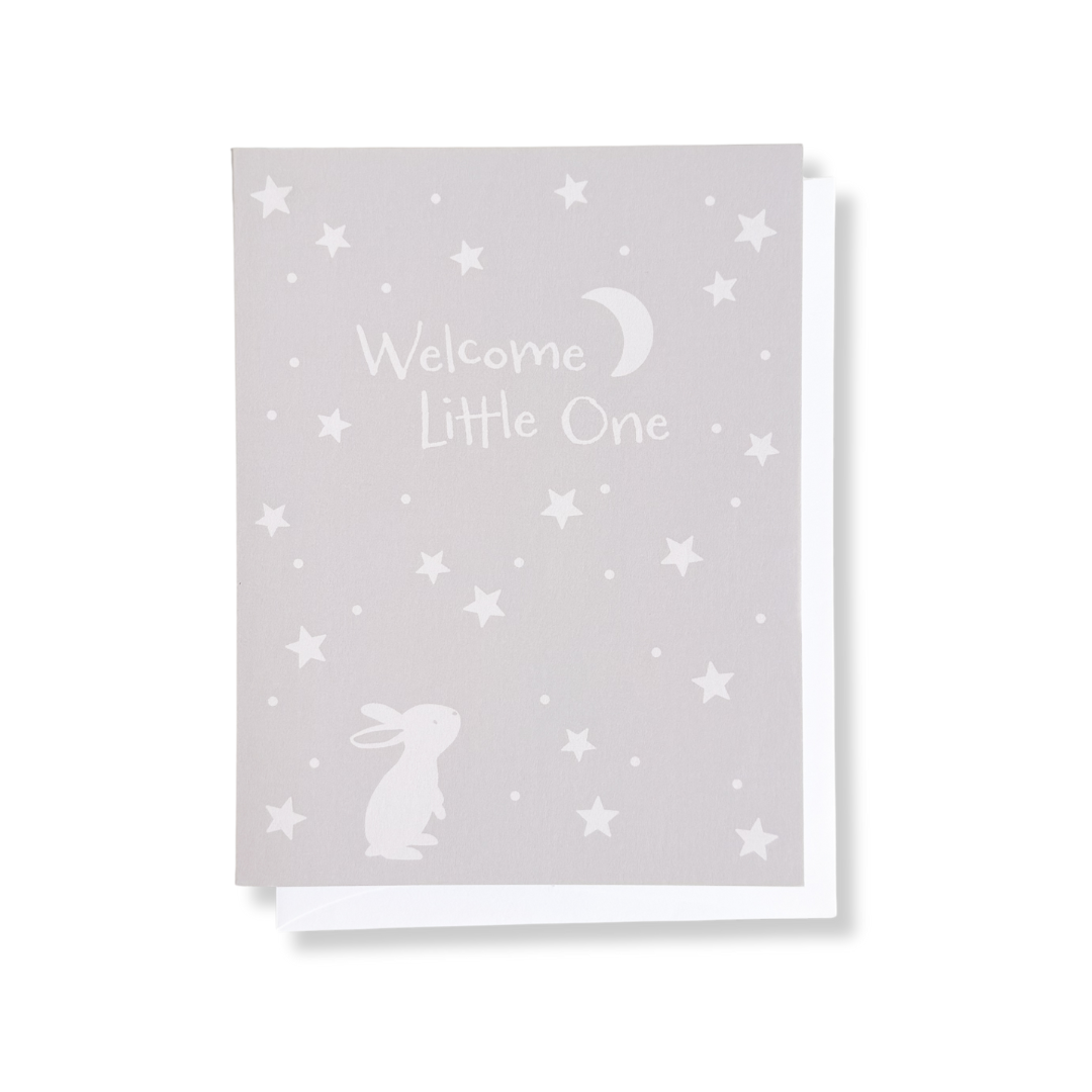 "Welcome Little One" Greeting Card