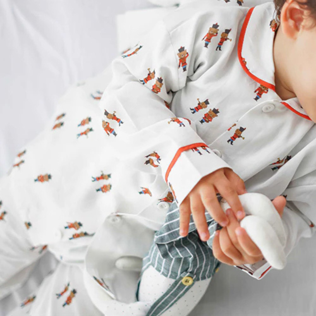 Pajama Set, Tin Soldier | Atelier Babbi