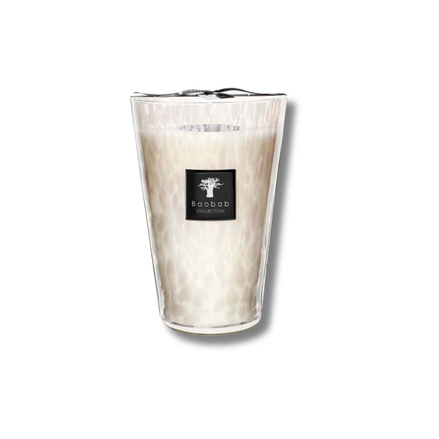 Pearls White Scented Candle | Baobab Collection