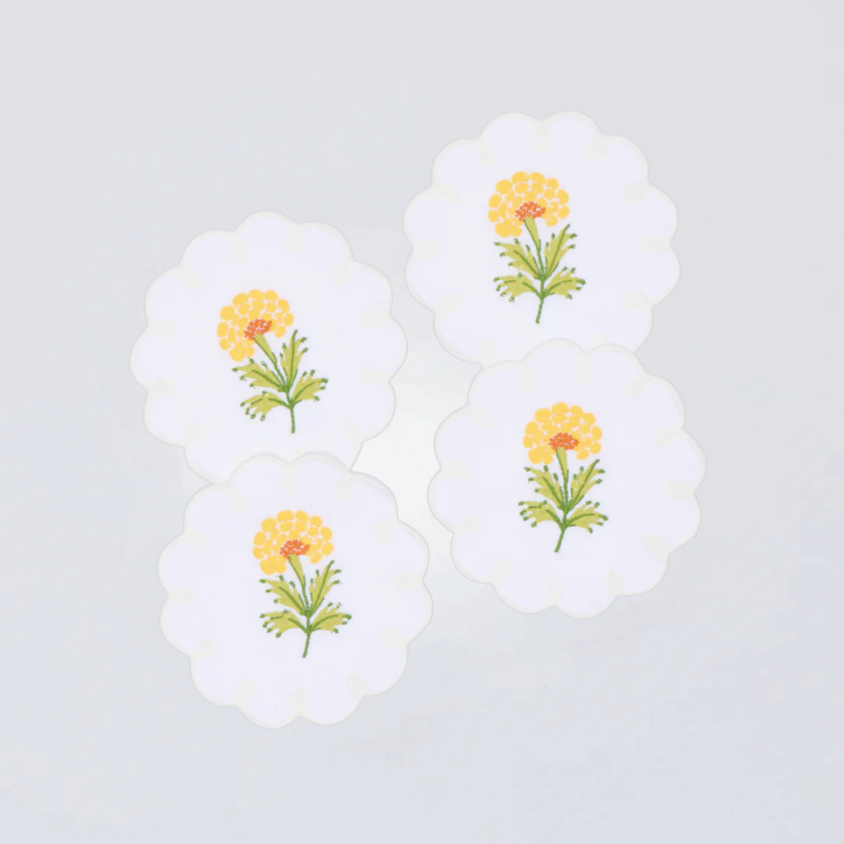 Marigold Cocktail Napkins (Set of 4)