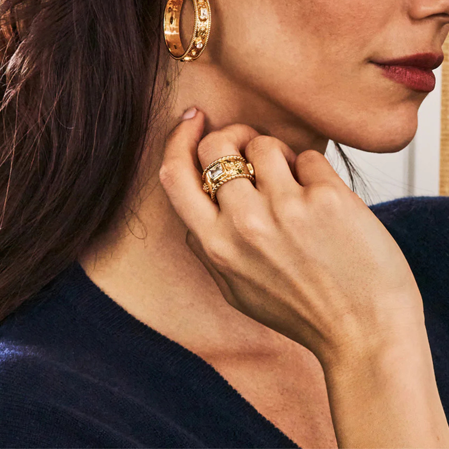 Berry Band with Clear Cubic Zirconia, Capucine de Wulf